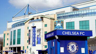 A view of Stamford Bridge. PA