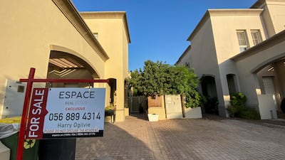 The Springs in Dubai. The emirate had a record-breaking year for property deals in 2022. Antonie Robertson / The National