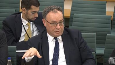 Governor of the Bank of England Andrew Bailey appearing before the Treasury Committee at the House of Commons, London, where he said that market conditions have returned to normal after the mini-budget sparked chaos in the gilts market, leading mortgage rates to surge. Picture date: Monday January 16, 2023. PA
