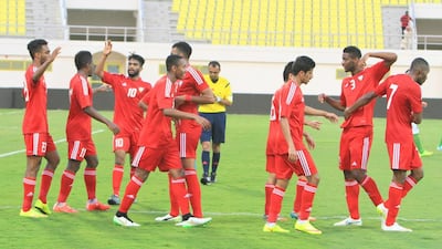 The UAE Under-23 team start their Asian Championship campaign in the hope of qualifying for the 2016 Olympic Games. Courtesy: UAE FA