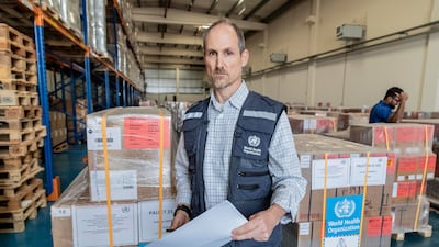 Robert Blanchard from the WHO said teams will work with local co-ordinators to distribute the aid