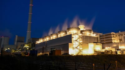 Generating electricity from gas has become more expensive because of cuts in Russian fossil fuel exports. AFP