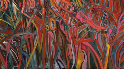 Aspects 5 by Saudi artist Alia Ahmad. Her first solo exhibition is running in Dubai. Photo: Lawrie Shabibi / Anna Shtraus