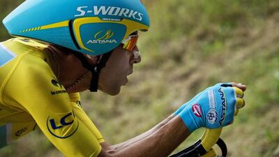 Vincenzo Nibali, 2014 Tour de France winner, shown during the Bergerac-Perigueux stage last year. Lionel Bonaventure / AFP / July 26, 2014