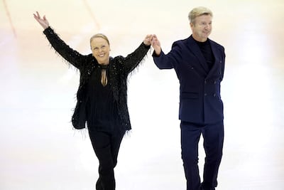 British ice dancers Jayne Torvill and Christopher Dean are also known for their charity work. Reuters