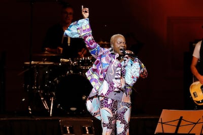 Book tickets to see Angelique Kidjo perform Remain In Light at NYU Abu Dhabi.