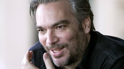 Andrea Di Stefano in Dubai for Dubai International Film Festival. Reem Mohammed / The National