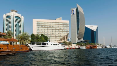 The Sheraton Dubai Creek Hotel & Towers is a hospitality landmark on the banks of Dubai’s birthplace waterway. Courtesy Sheraton