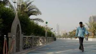 Officials hope the Corniche beach renovation will offer more options for outdoor activity.