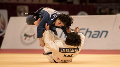The IJF World Judo Tour’s Grand Slam Abu Dhabi. Vidhyaa for The National