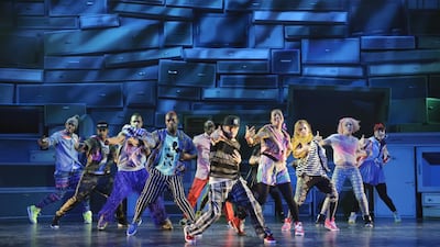 Top, the cast of Blaze and above, its artistic director Chris Baldock. Courtesy Roy Beusker