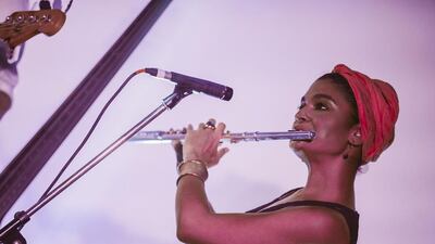 Cuban flautist Malena Avila. Matt Terrey