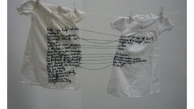 From December 2 to 15, Lebanese artist Aya Haidar's work will be featured in Art Dubai's programme. Her work focuses on memory, loss and migration. Courtesy Art Dubai