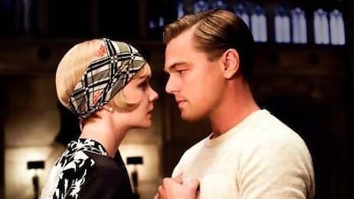 Carey Mulligan and Leonardo DiCaprio in The Great Gatsby. Courtesy Warner Bros.