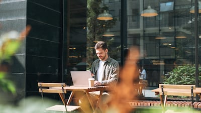 The UAE is attracting more remote workers and independent professionals through flexible visa and licensing options. Photo: Getty Images