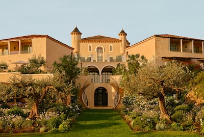 Airelles Chateau de la Messardiere is a 19th-century palace converted into an 86-room hotel. Photo: Lov Hotel Collection