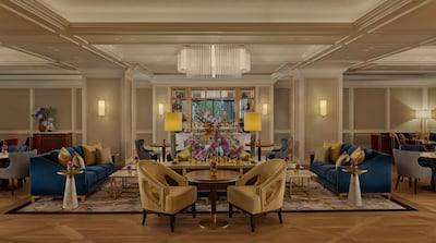 The Chinoiserie is one of three main restaurants. Photo: Jumeriah