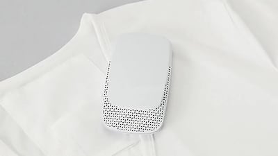 Sony's Reon Pocket claims to be able to lower your body's surface temperature. Courtesy Sony