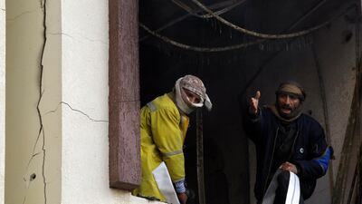 Saleh, who ruled Yemen for three decades, had joined forces with the Houthi rebels in 2014 when they took control of large parts of the country. Yayha Arhab / EPA