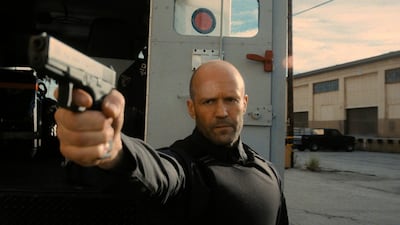 Jason Statham in a scene from 'Wrath of Man', a film by Guy Ritchie. Metro Goldwyn Mayer Pictures via AP
