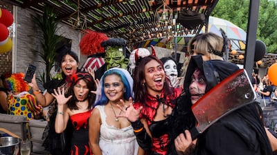 The best costumes win prizes at the Superhero vs Villains brunch at McGettigan's.