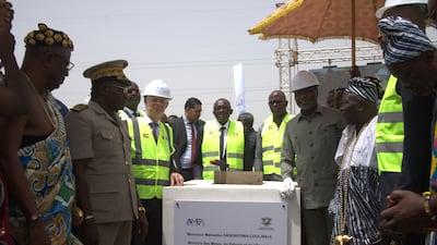 Amea Power's solar plant in the Ivory Coast is expected to be up and running in early 2027. Photo: Amea Power
