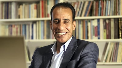 Jordanian writer Jalal Barjas has been named the winner of this year's International Prize for Arabic Fiction 2021. Courtesy Shaama Oubayda Mahfoud