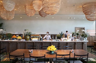 Many of Sideris's staff came with her from the South African stores. Pawan Singh / The National