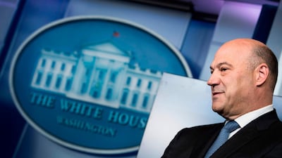 US Chief Economic Advisor Gary Cohn. AFP Photo