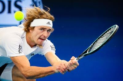 Alexander Zverev lost to Denis Shapovalov of Canada in Brisbane as Germany bowed out of the ATP Cup. AFP