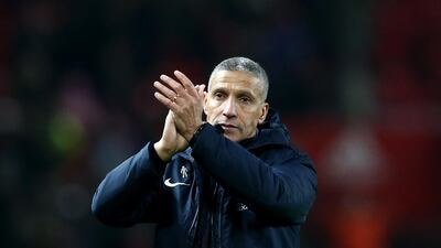Brighton and Hove Albion 2 West Bromwich Albion 1, Saturday, 7pm. West Brom are making a decent fist of coming straight back up after relegation from the Premier League. But Chris Hughton's, pictured, side will edge through here. Getty Images