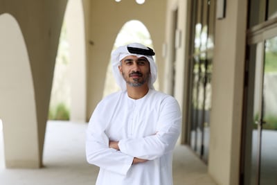 Mohammed Al Marri, director of the Data and Digital Innovation Department at the Abu Dhabi Executive Office. Chris Whiteoak / The National