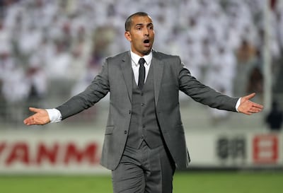 Former Nottingham Forest manager Sabri Lamouchi was appointed coach of Qatari side Al Duhail in October 2020. AFP
