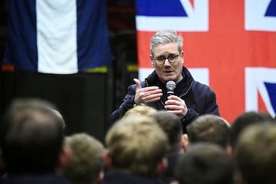 Britain's Prime Minister Keir Starmer called on European allies to ramp up sanctions pressure on Russia. Reuters