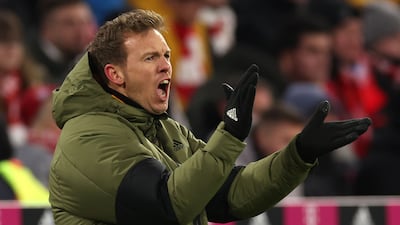 Bayern manager Julian Nagelsmann. Getty