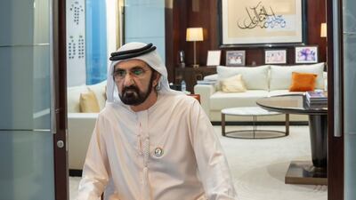 Sheikh Mohammed bin Rashid, Prime Minister and Ruler of Dubai, says the new AI-led approach will enhance the government's ability to anticipate future challenges. Photo: @HHShkMohd / X