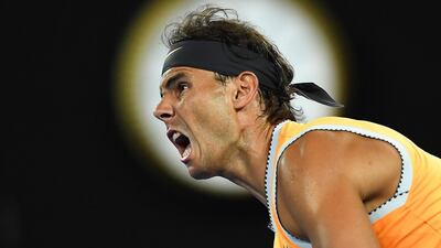Rafael Nadal takes on Stefanos Tsitsipas in the Australian Open semi-finals. EPA