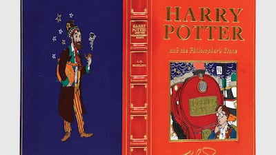 A special edition of the first Harry Potter book 'Harry Potter and the Philosopher's Stone'. Peter Harrington