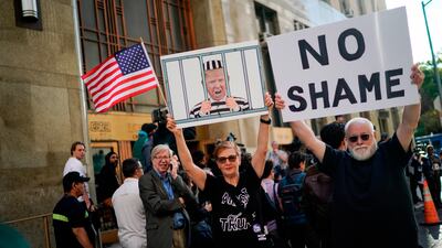 Critics have said Mr Bannon worked with Mr Trump to try to subvert democracy in the build-up to the January 6, 2021, attack on the US Capitol. AP