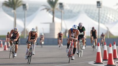 About 1,500 athletes are expected to participate in the TriYAS triathalon on Yas Island this weekend. Courtesy TriYas