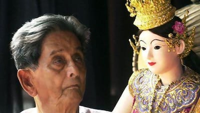 Sakorn Yangkhiawsod, the founder of Joe Louis Theatre. Apichart Weerawong / AP Photo