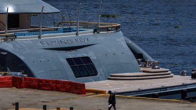 The Flying Fox superyacht. Getty Images