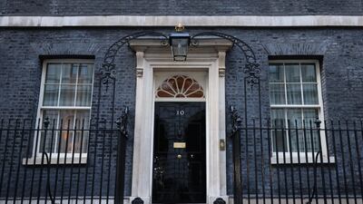 Number 10 Downing Street, London, the official residence and office of Prime Minister Boris Johnson whose inner circle has been rocked by a host of resignations after four senior aides quit on Thursday. Picture date: Friday February 4, 2022. PA