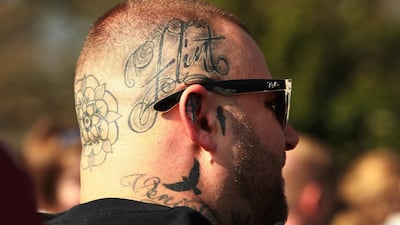 Fans were asked by bandmates to 'raise the roof for Keef'. EPA