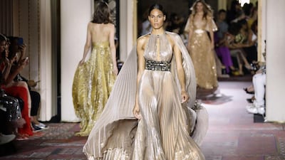  Zuhair Murad Fall-Winter 2019/2020 Haute Couture collection. AFP