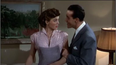 Scene from Baby, It's Cold Outside music video.