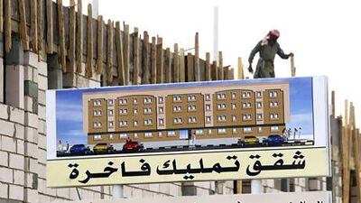 Saudi Arabia's construction and property sector will be particularly hit hard as the new labour law comes into effect. Fahad Shadeed / Reuters