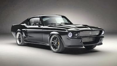 Charge Cars Electric Ford Mustang.