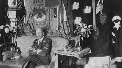 Italian poet Gabriele D’Annunzio created a prototype fascist state in Fiume (Rijeka, Croatia), named the Italian Regency of Carnaro, from 1919-20. In Age of Anger, Pankaj Mishra connects the history of radicals such as D’Annunzio with present-day populism. Ullstein bild via Getty Images