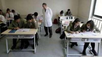 Children attend class at the Faith College in Istanbul, which is run by followers of Fethulla Gulen.